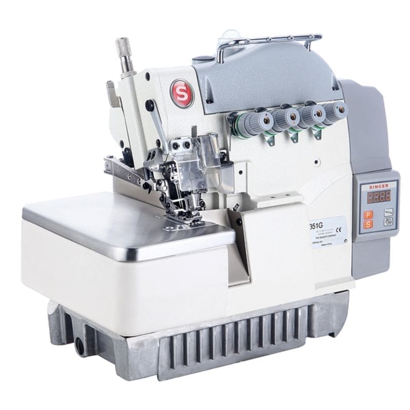 Singer 351G-251M35Ea-06 High Speed Energy Saving Integrated Overlock Machine With Table 1 Singer 351G-251M35Ea-06 High Speed Energy Saving Integrated Overlock Machine With Table